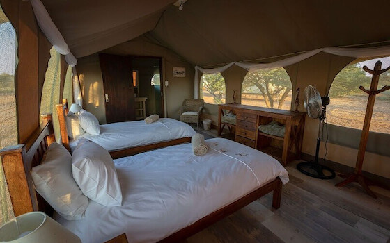 lodge tente chambre safari kalahari afrique du sud monplanvoyage
