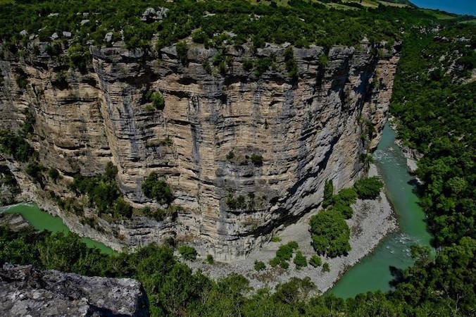 canyon langarica albanie monplanvoyage