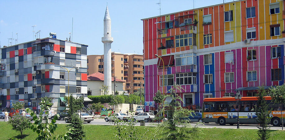 tirana ville albanie monplanvoyage