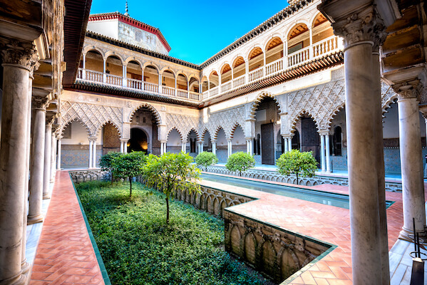 seville alcazar palais architecture maure jardin andalousie espagne monplanvoyage