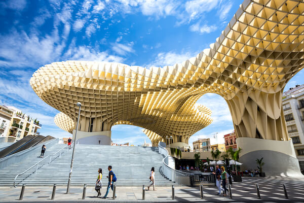 seville metropol parasol architecture place andalousie espagne monplanvoyage