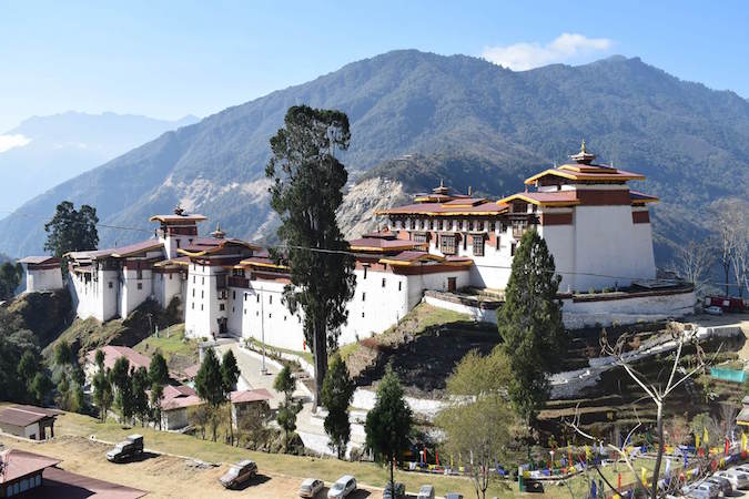 trongsa dzong monastere bhoutan monplanvoyage