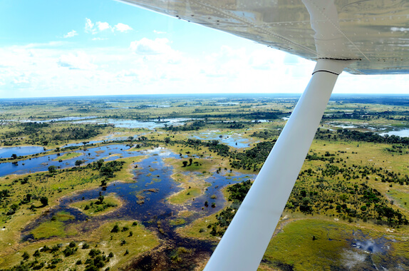 okavango delta survol avion panorama vue paysage botswana monplanvoyage