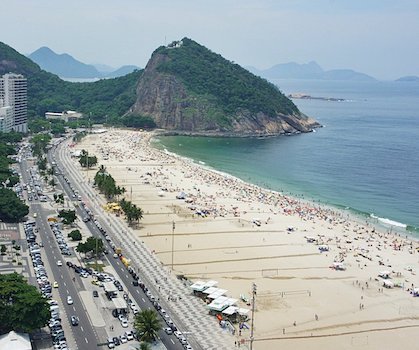 copacabana plage baie rio mer bresil agence monplanvoyage