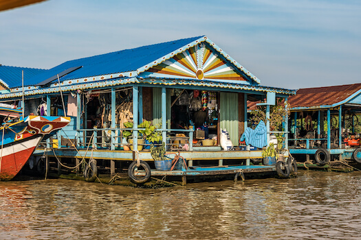 Kampong Chhnang port peche lac cambodge monplanvoyage