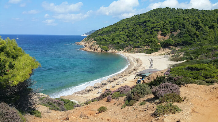 skiathos ile nature randonnee balade trek grece plage beach grece monplanvoyage