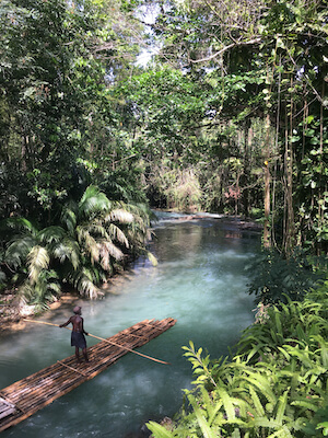 black river riviere rafting nature jungle jamaique caraibes monplanvoyage