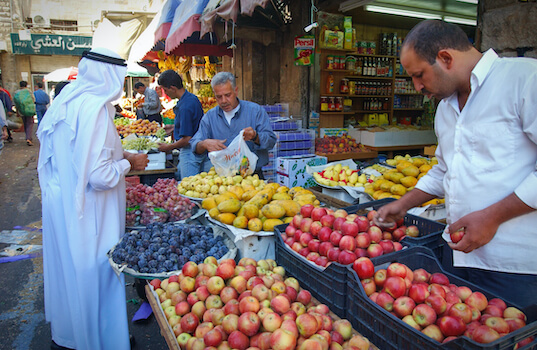 amman marche food gastronomie jordanie monplanvoyage