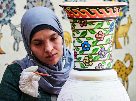 jordanie art ceramique monplanvoyage
