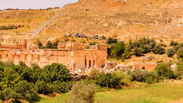 palais archeologie pierre jordanie monplanvoyage