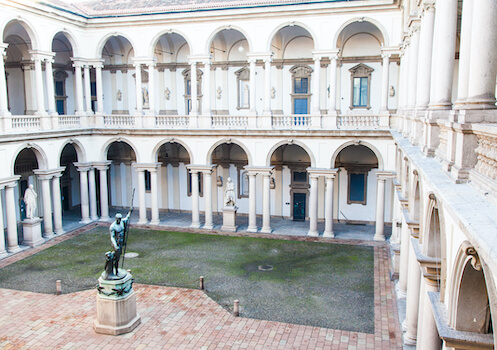 brera universite art milan lombardie italie monplanvoyage