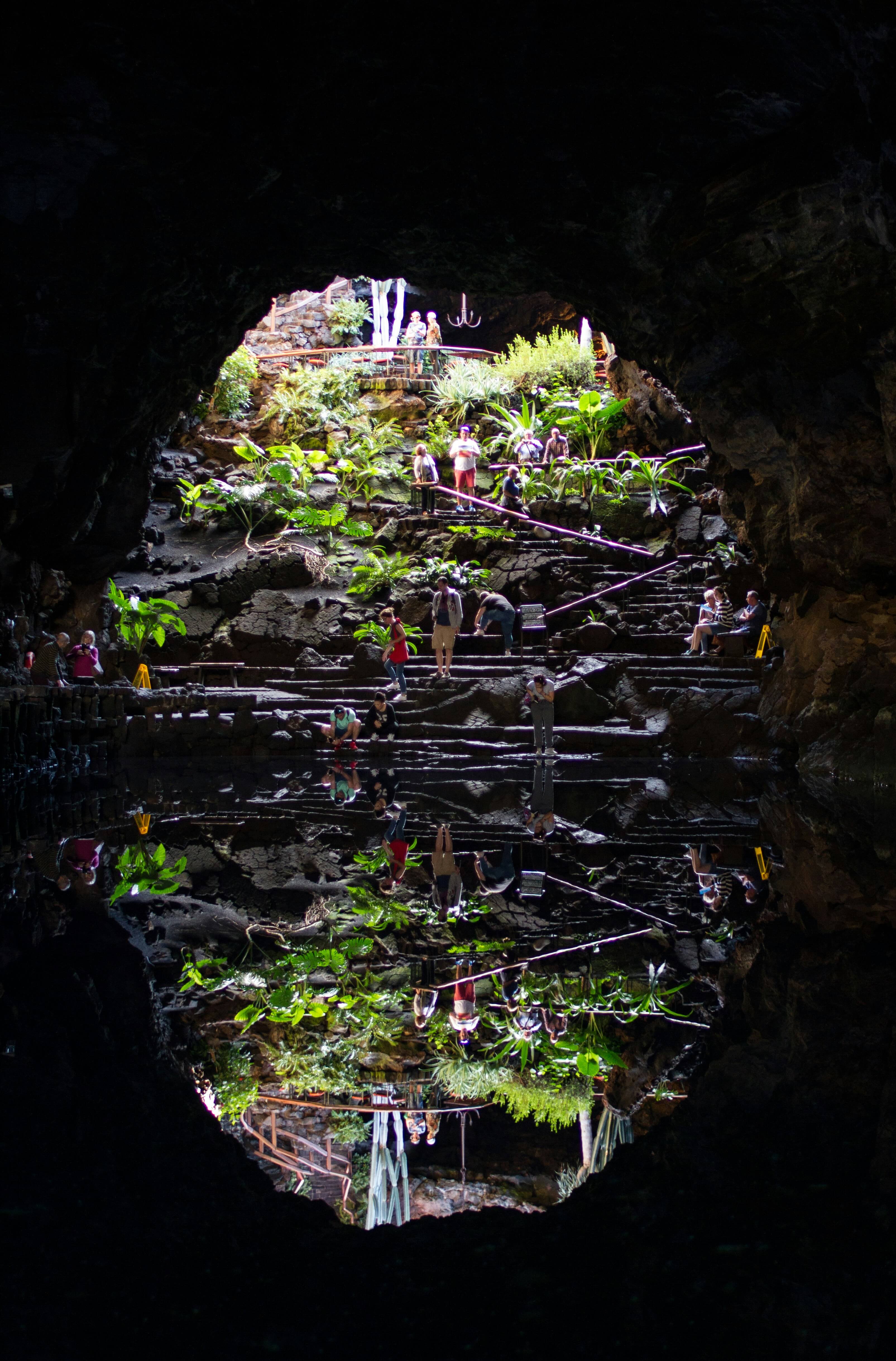 jameos del agua grotte haria nature lanzarote canarie espagne