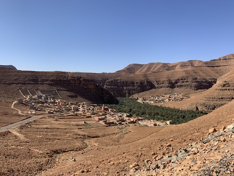 Tafraout route desert palmeraie village maroc monplanvoyage