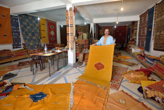 Tazenakht village tapis artisanat maroc monplanvoyage
