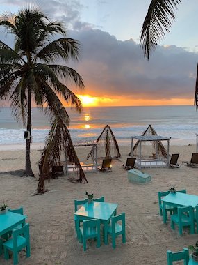 tulum hotel hebergement plage sunset caraibes yucatan mexique monplanvoyage