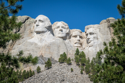 rushmore memorial presidents americains parc dakota etats unis monplanvoyage