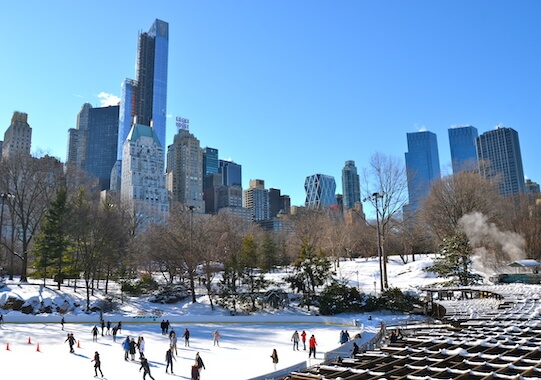 new york central park christmas noel neige manhattan etats unis monplanvoyage