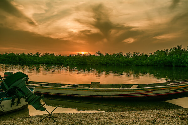 toubakata riviere coucher de soleil sunset senegal afrique monplanvoyage