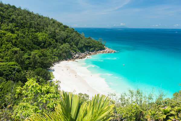 praslin ile plage beach sable anse georgette les seychelles ocean indien monplanvoyage