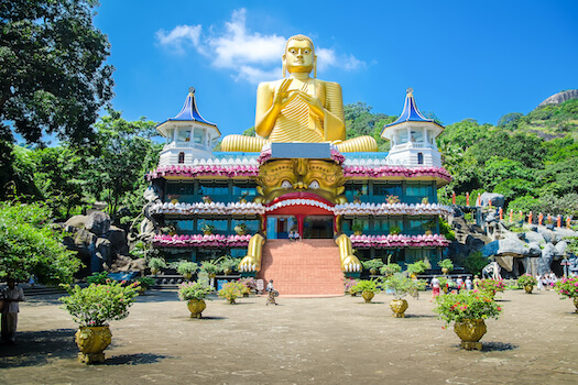 dambulla temple bouddhisme religion culture srilanka monplanvoyage