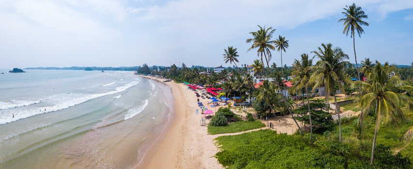 welligama plage sable balneaire srilanka monplanvoyage