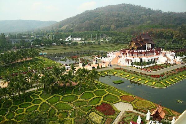 chiang mai jardin palais thailande monplanvoyage
