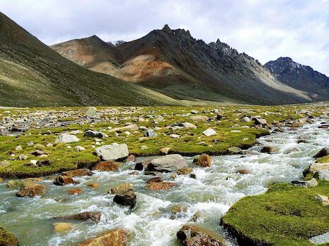 tibet riviere montagne nature randonnee monplanvoyage