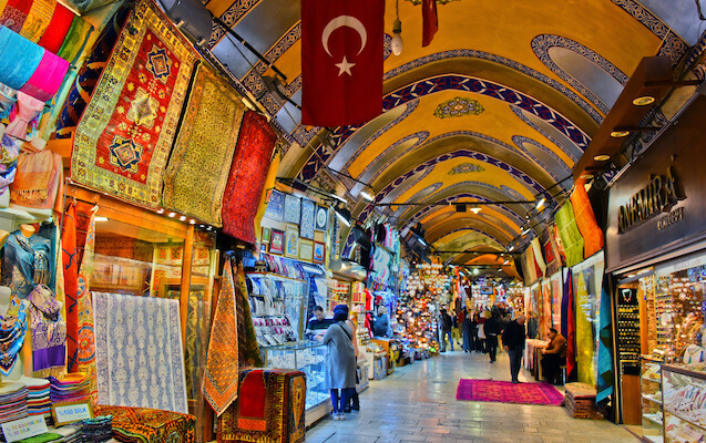 istanbul bazar souk tapis turquie monplanvoyage