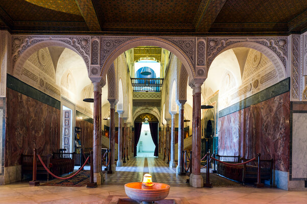 sidi bou said palais art musique tunisie monplanvoyage