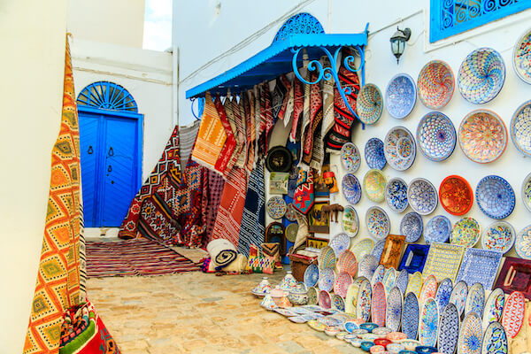 sidi bou said tunisie art ceramique tunisie monplanvoyage