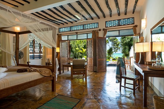 zanzibar hotel chambre vue ile archipel tanzanie monplanvoyage