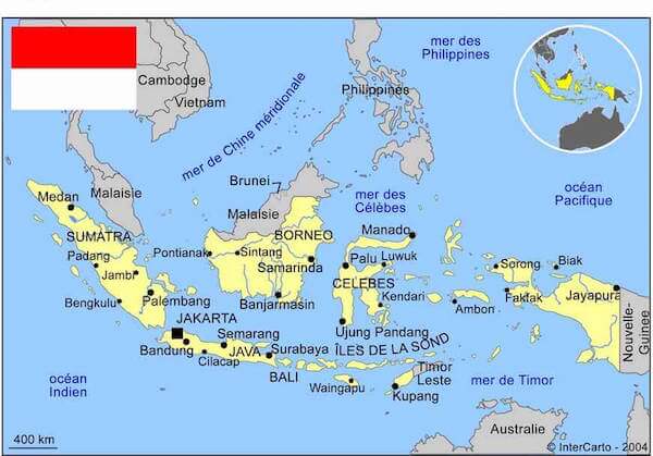 indonesie carte monplanvoyage