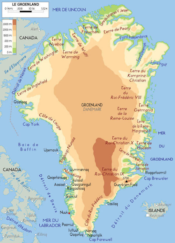 groenland carte monplanvoyage
