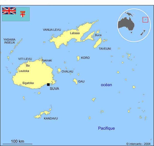 iles fidji carte monplanvoyage