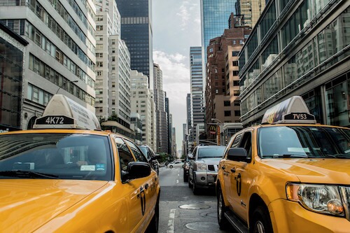 New York Taxi états-unis MONPLANVOYAGE